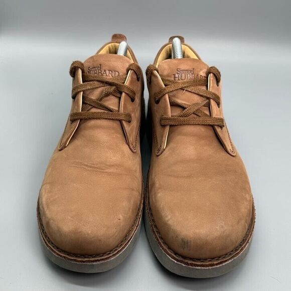 Samuel Hubbard Free Oxford Mens 9.5 Brown Tan Leather Shoes Lace Up Low Sneakers main image 6